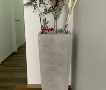 Купить бетонные вазоны для цветов